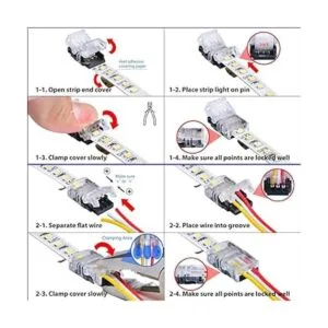 Conector de tira LED con cable._4