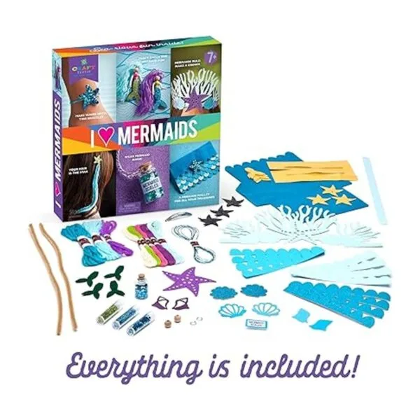 Crafttastic Kit de sirenas I Love El kit de manualidades_4