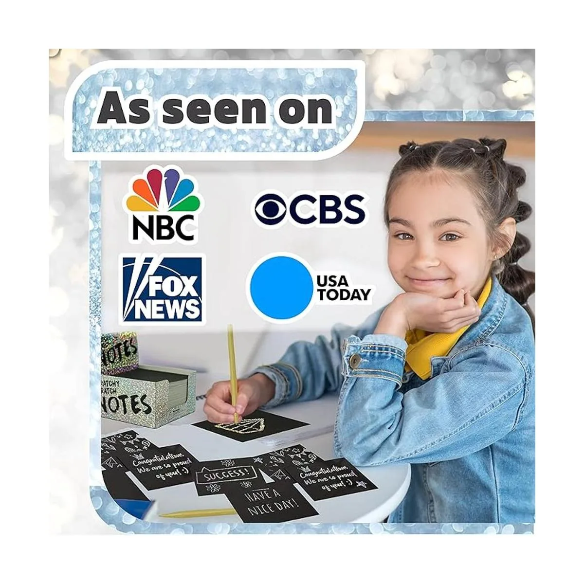 Juego de 150 hojas de papel artístico para rascar 2_3