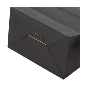 Ronvir 100 bolsas de regalo negras de 5.25 x 3.25 x 8_4