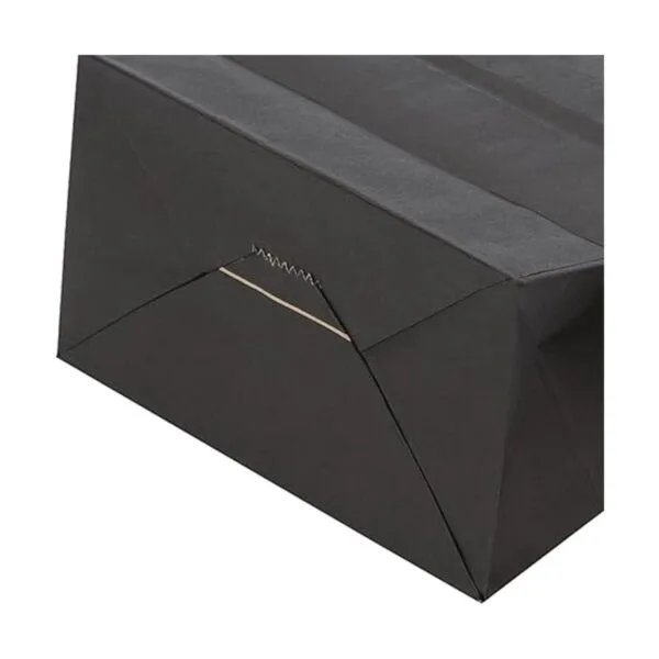 Ronvir 100 bolsas de regalo negras de 5.25 x 3.25 x 8_4