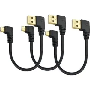 Cable de carga rápida USB corto de 90 grados cable micro_1
