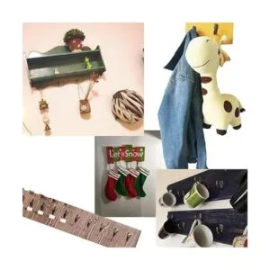 Ganchos para tazas de café 20 ganchos de bronce vintage_7