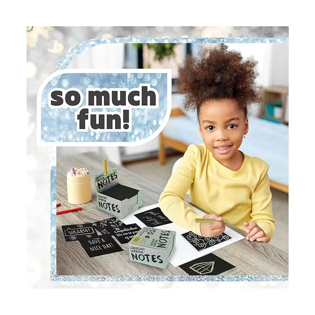 Juego de 150 hojas de papel artístico para rascar 2_5