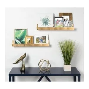 Kate and Laurel Levie Paquete de 2 estantes flotantes de_2