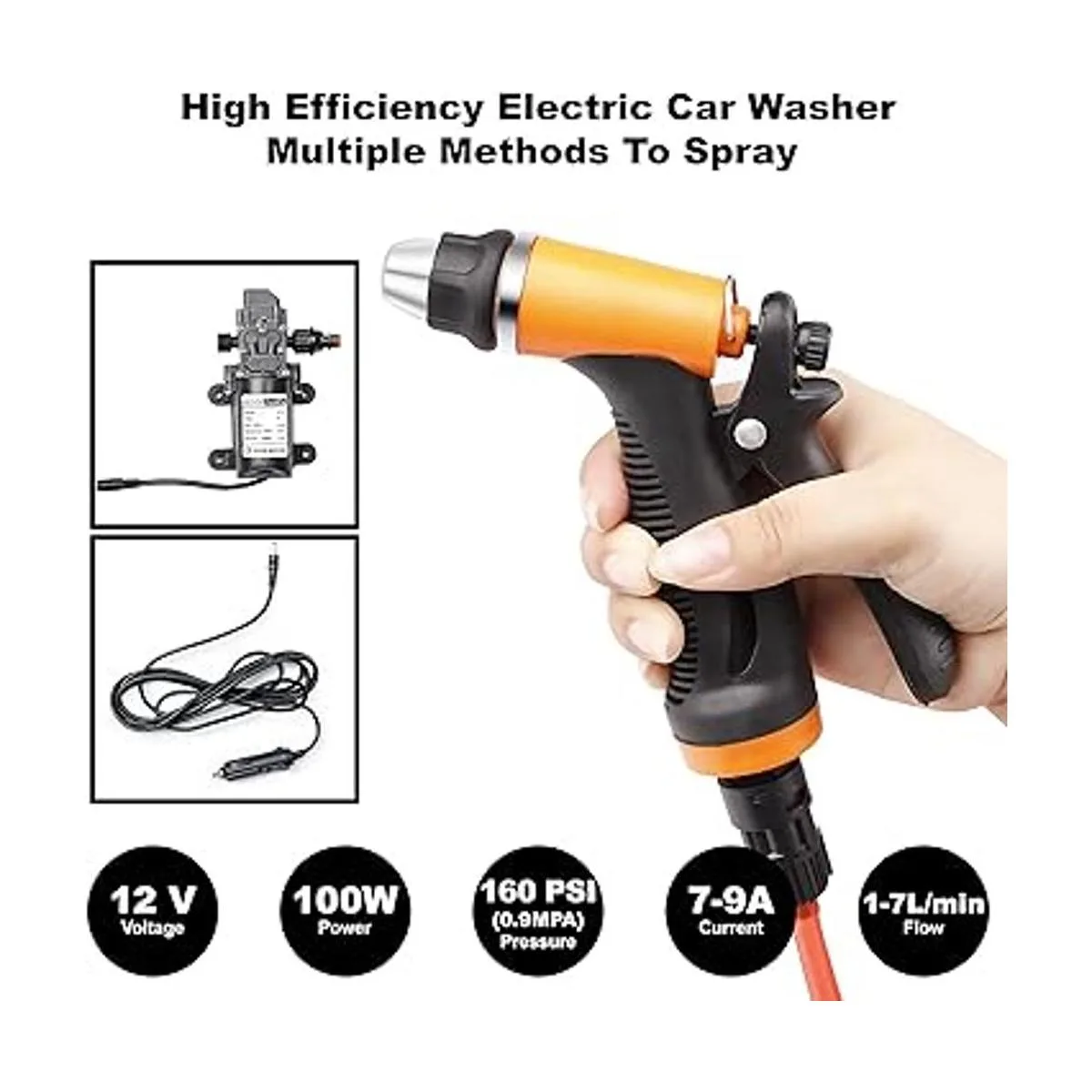 Bang4buck Bomba de lavado a presión eléctrica inteligente_3