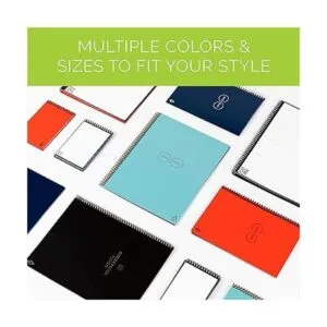 Rocketbook Cuaderno inteligente reutilizable cuaderno con_6