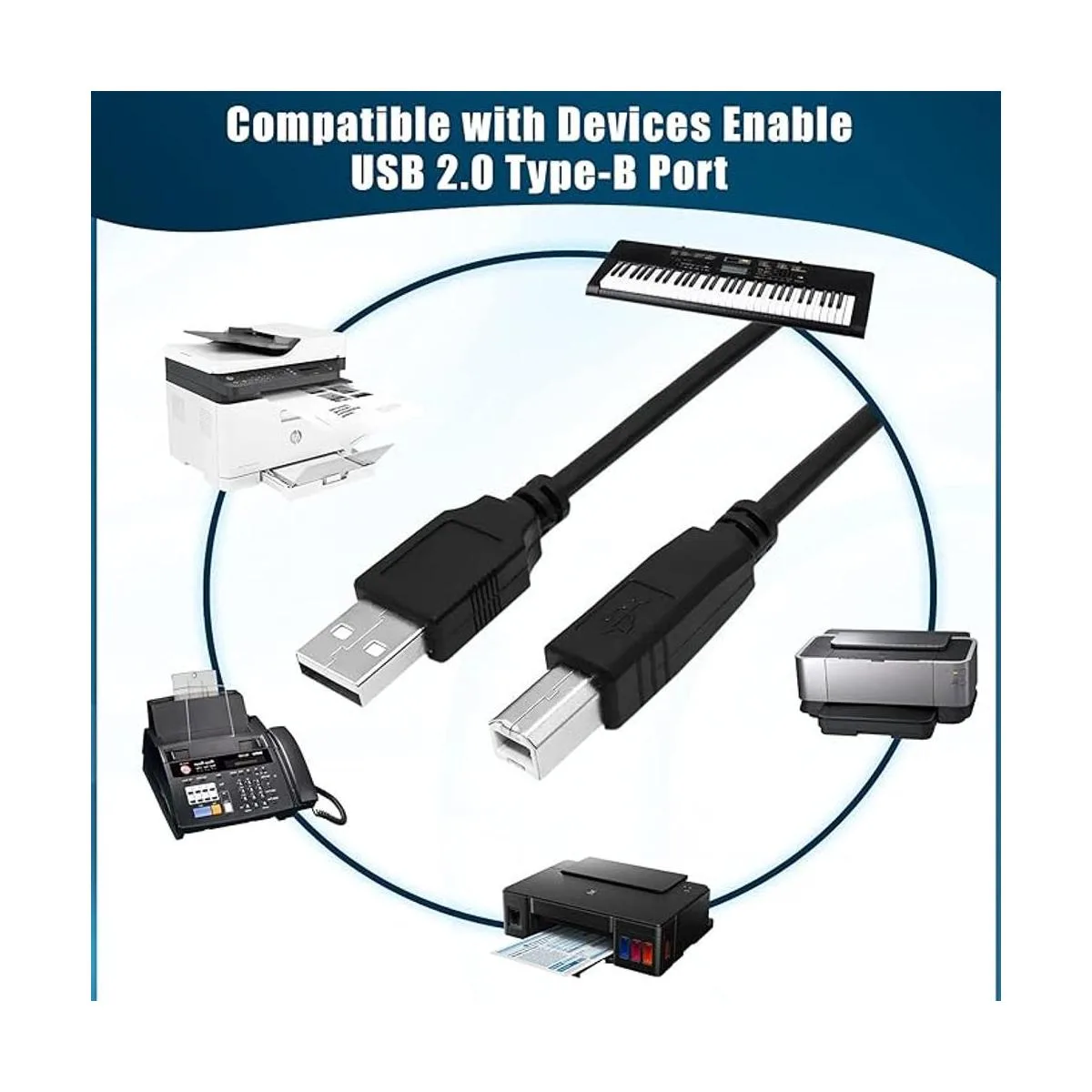 Inovat Cable USB para impresora térmica DYMO Lablewriter_2