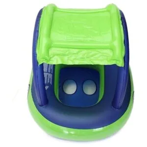 Flotador de piscina para bebé con toldo parasol para_5