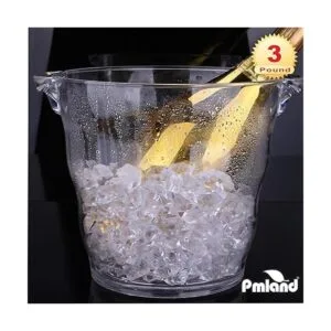 PMLAND Piedras de hielo acrílicas transparentes gemas de_5