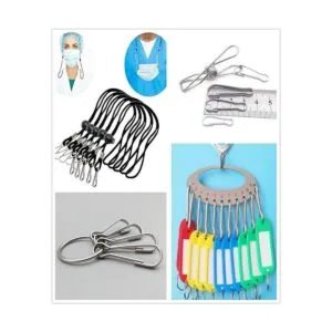 INNETOC 100 ganchos de resorte de metal de 1 12 1.496_6