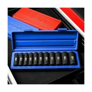 EPAuto Juego de dados de impacto profundo SAE de 12_6