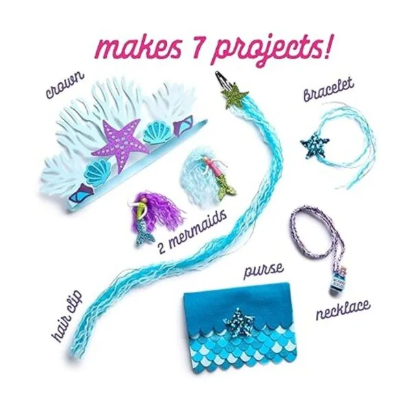 Crafttastic Kit de sirenas I Love El kit de manualidades_3