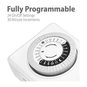 Fosmon Temporizador de salida mecánico para interiores de_2