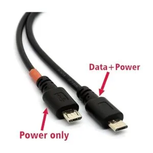 Cable Micro USB Y Splitter USB 2.0 A a Dual Micro B Power_4