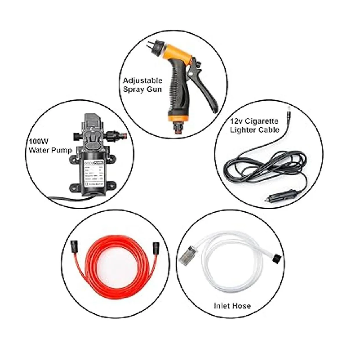 Bang4buck Bomba de lavado a presión eléctrica inteligente_2