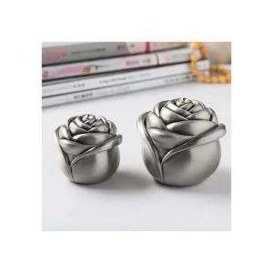 AVESON Caja de regalo de joyería estilo vintage de flores_7