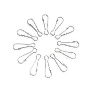 INNETOC 100 ganchos de resorte de metal de 1 12 1.496_3