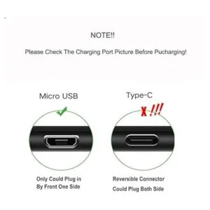 TPLTECH Cargador rápido de pared con cable micro USB de 5_3