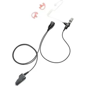 Auricular de cable único con cable reforzado para radios_1