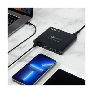 Cargador USB tipo C de 80 W PD estación de carga USB de 5_2