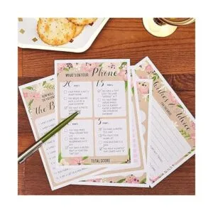 Juego de 5 juegos de fiesta de despedida de soltera 7 x 5_2