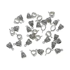 100 piezas de cuentas de aleación para bricolaje collar_4