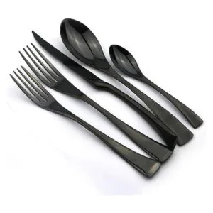 JANKNG Juego de cubiertos de cuchillos de carne dentados_2