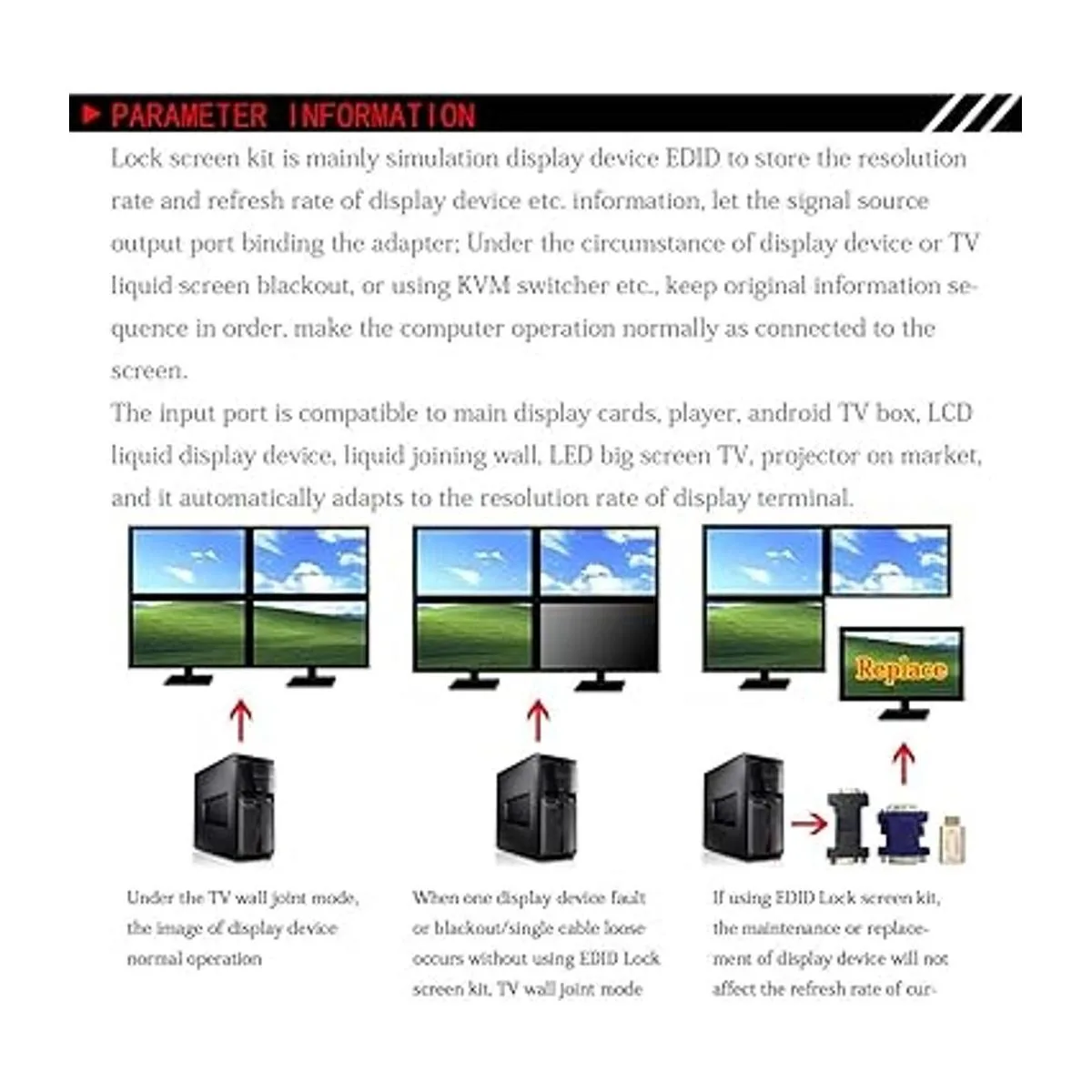 Fueran Emulador HDMI para HDMI con divisor de vídeo_4