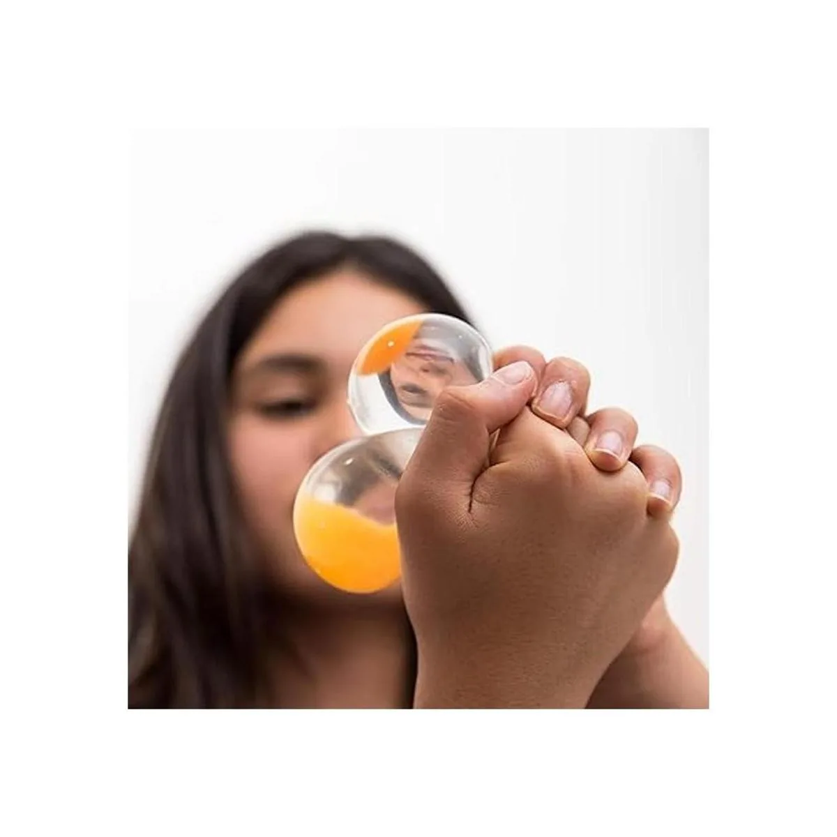 Funky Egg Splash Ball Squishy Juguetes Paquete de 4_2