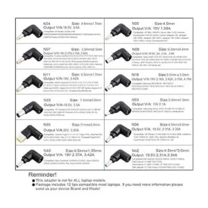 Cargador USB tipo C de 80 W PD estación de carga USB de 5_5