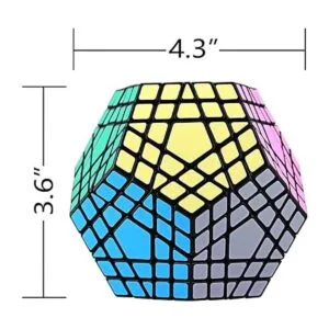 Cubo de velocidad Megaminx de 2x2 3x3 5x5 sin_6