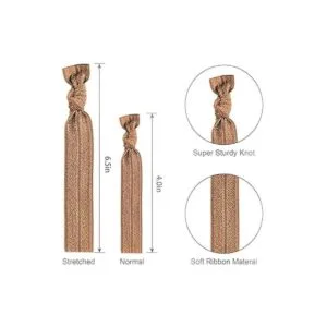 79STYLE 100 cintas elásticas para el cabello sin_6