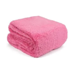 PAVILIA Cobija de felpa sherpa y microfibra muy suave y_3