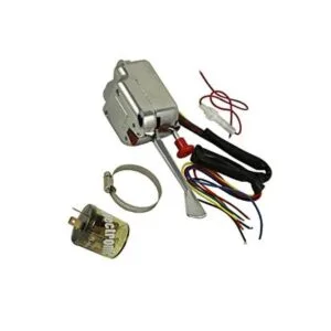 JDMSPEED Interruptor de señal de giro universal cromado de_1