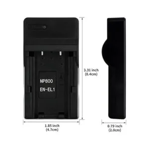 ENEL1 Cargador USB para Nikon COOLPIX 4300 COOLPIX 4500_4