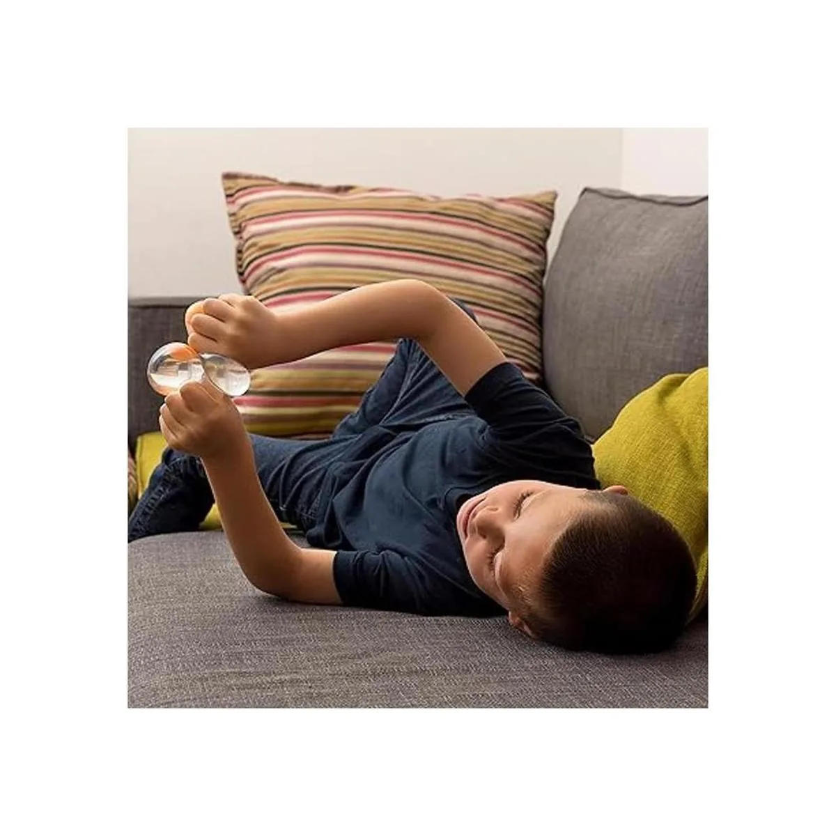 Funky Egg Splash Ball Squishy Juguetes Paquete de 4_5