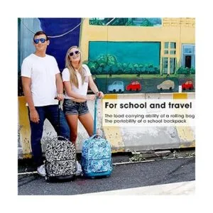 J World New York Sunrise Mochila con ruedas Fox RBS18_2