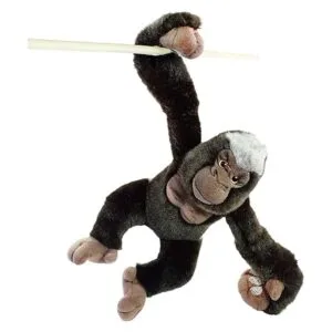 Geraldo The Gorilla Mono de peluche de 14 pulgadas con_6