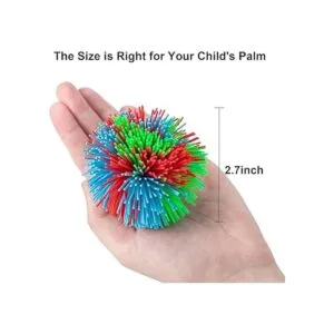 Hibery Paquete de 5 bolas de cuerda de mono grandes_4