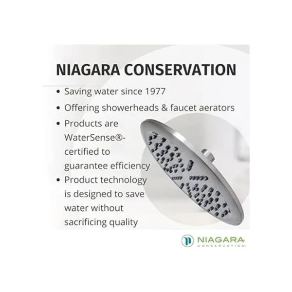 Niagara Conservation Rainfall Spa Alta Eficiencia 2.0 GPM_2