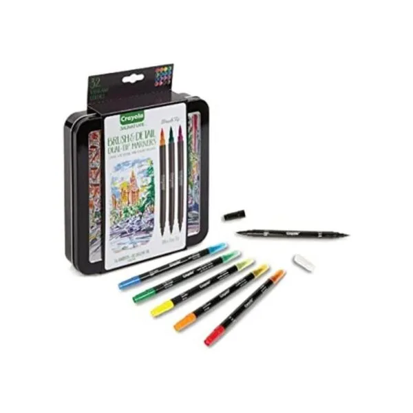 Set de caligrafía con rotuladores de doble punta de_1