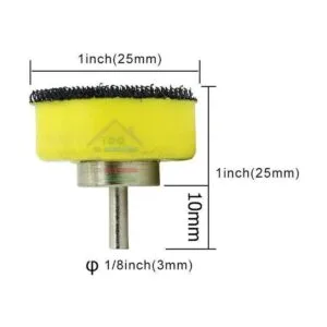 AUTOTOOLHOME 110 discos de lijado de 1 pulgada con 2_6