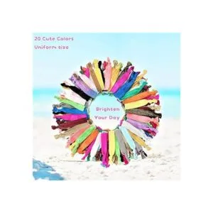 79STYLE 100 cintas elásticas para el cabello sin_3