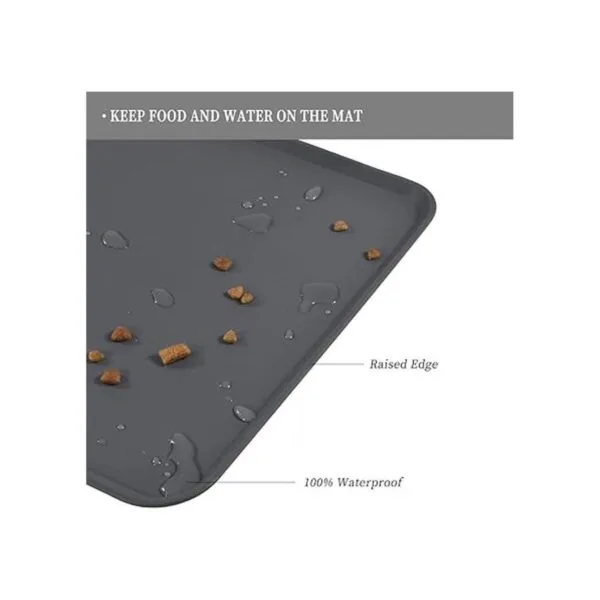 Reopet Silicone Dog Cat Bowl Mat NonStick Food Pad Water_4