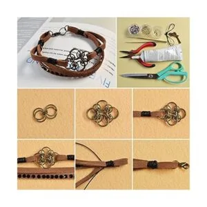 PandaHall Elite 5 rollos de piel sintética gamuza_5