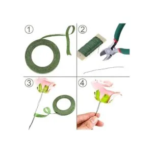 EBOOT Kit de herramientas de arreglo floral con cinta_6