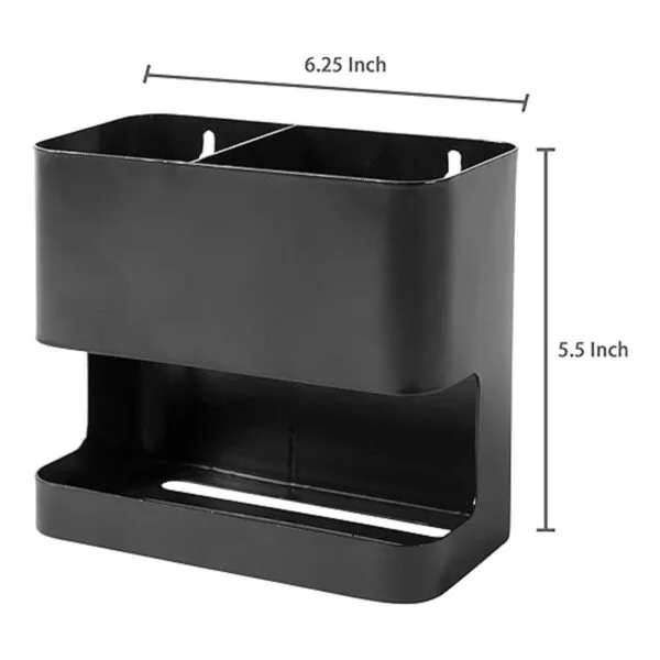 MyGift Soporte de herramientas para el cabello de metal_5