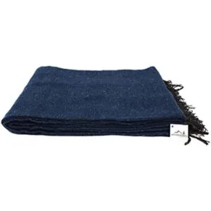 Open Road Goods Manta artesanal gruesa y en color sólido_1