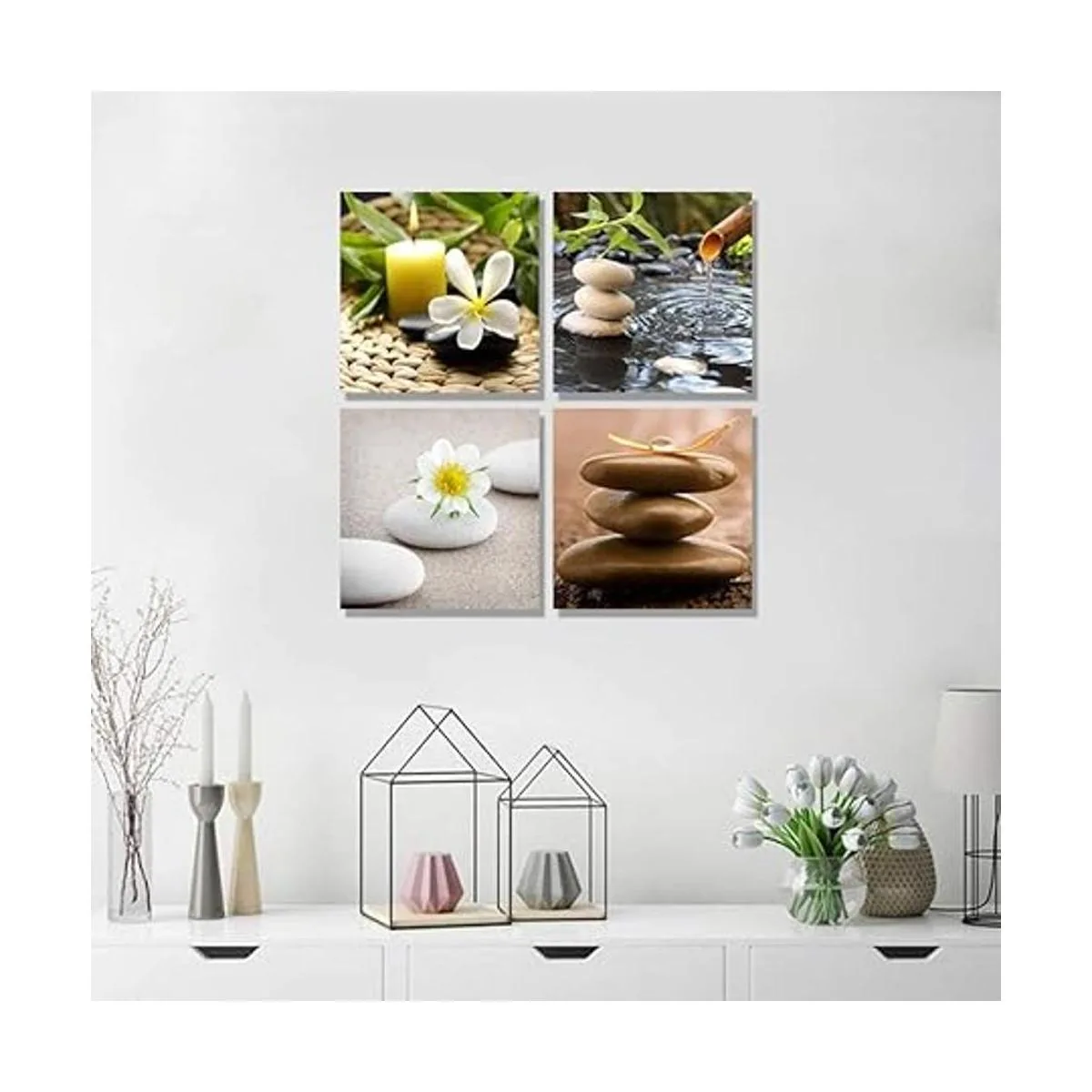 NAN Wind Lienzo Zen para pared diseño de bodegón de spa_4